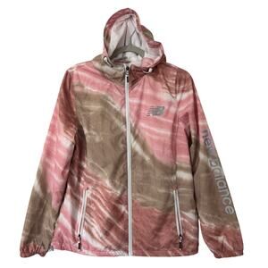 New Balance Womens Full Zip Running Activewear Jacket Size Medium‎